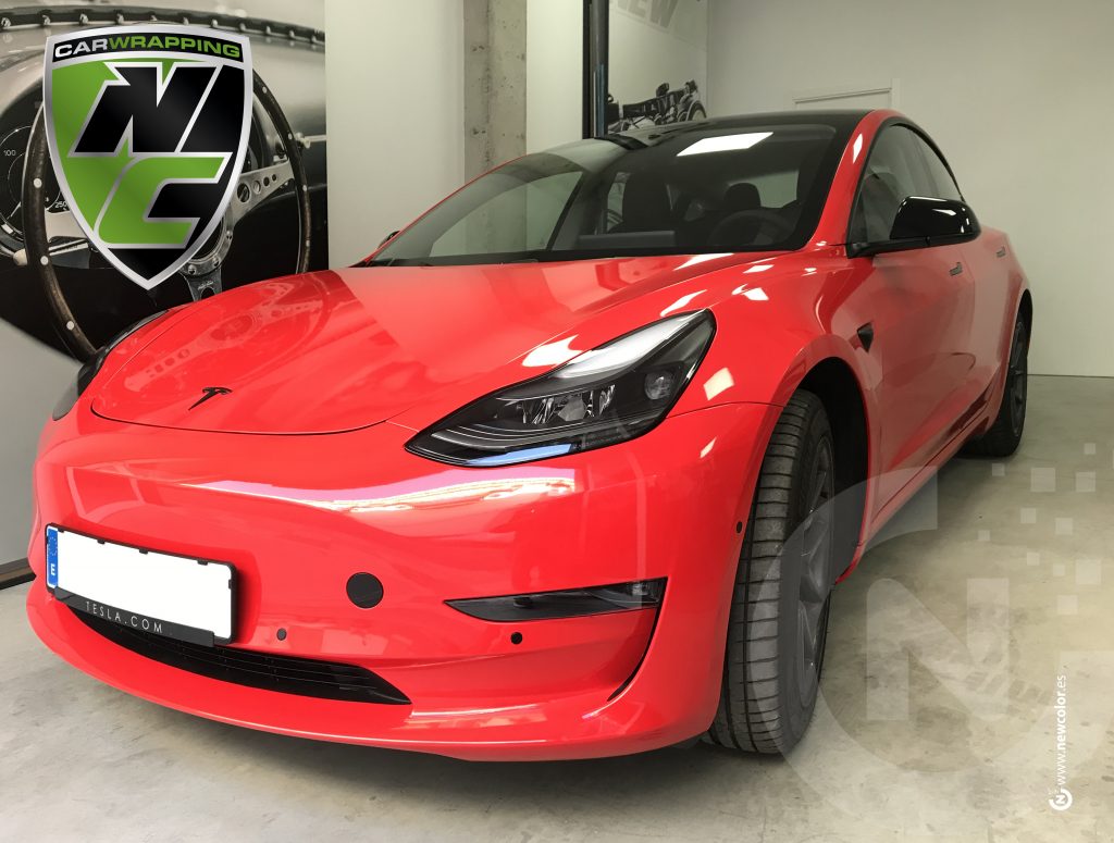 Wrapping Tesla Newcolor 6